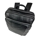 Шкіряний чорний рюкзак Tiding Bag A25F-8528A картинка, зображення, фото