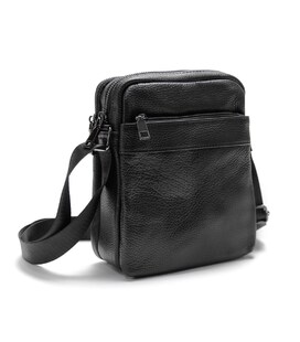 Шкіряний чоловічий месенджер на два відділення Tiding Bag M56-2001A картинка, зображення, фото