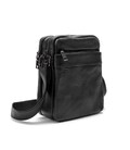 Шкіряний чоловічий месенджер на два відділення Tiding Bag M56-2001A картинка, зображення, фото