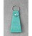 Женский кожаный брелок бирюзовый фото, картинка, изображение