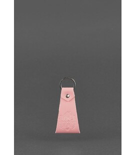 Шкіряний рожевий брелок-петля картинка, зображення, фото