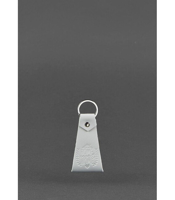 Шкіряний сірий брелок-петля картинка, зображення, фото