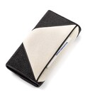 Кошелек женский STINGRAY LEATHER 18103 из натуральной кожи морского ската Черный фото, картинка, изображение