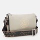 Женская кожаная сумка Borsa Leather K121031cr-beige фото