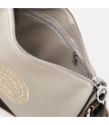 Женская кожаная сумка Borsa Leather K121031cr-beige фото, картинка, изображение