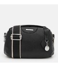 Женская кожаная сумка Borsa Leather K12247bl-black фото, картинка, изображение