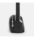 Женская кожаная сумка Borsa Leather K12247bl-black фото, картинка, изображение