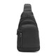 Чоловічий рюкзак через плече Borsa Leather K1328b-black картинка, зображення, фото