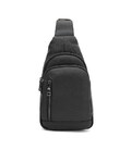 Мужской рюкзак через плечо Borsa Leather K1328b-black фото, картинка, изображение