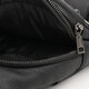 Чоловічий рюкзак через плече Borsa Leather K1328b-black картинка, зображення, фото