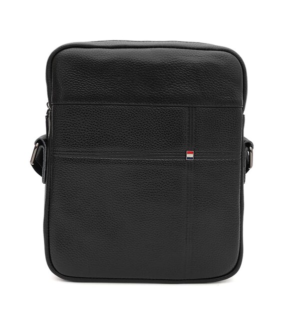 Мужская кожаная сумка Borsa Leather K1265-3bl-black фото, картинка, изображение