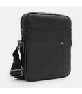 Мужская кожаная сумка Borsa Leather K1265-3bl-black фото, картинка, изображение