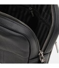 Мужская кожаная сумка Borsa Leather K1265-3bl-black фото, картинка, изображение