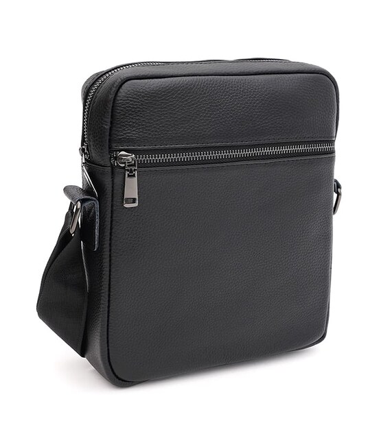 Чоловіча шкіряна сумка Keizer K1265-1bl-black картинка, зображення, фото