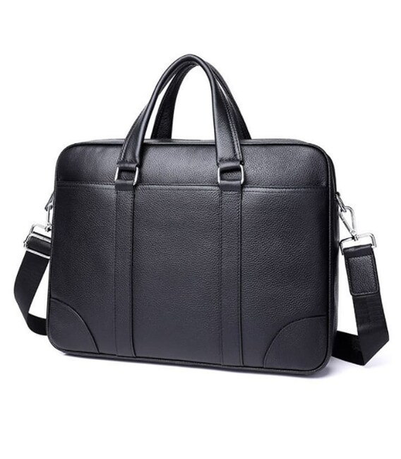 Чоловіча сумка шкіряна Keizer K19904-1-black картинка, зображення, фото