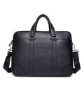 Чоловіча сумка шкіряна Keizer K19904-1-black картинка, зображення, фото