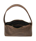 Шкіряна жіноча сумка хобо TARWA RC-hobo-4lx коричневий крейзі картинка, зображення, фото