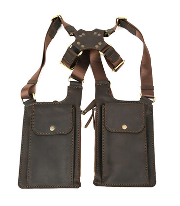 Сумка кобура TARWA RC-2200RL-4lx подвійна коричнева фото, картинка, изображение