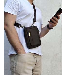 Чоловіча міні сумка через плече TARWA RC-1199-3md картинка, зображення, фото