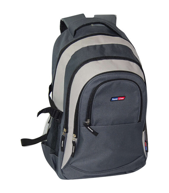 Рюкзак міський Semi Line 35 Black/Grey (BSL117-1) картинка, зображення, фото