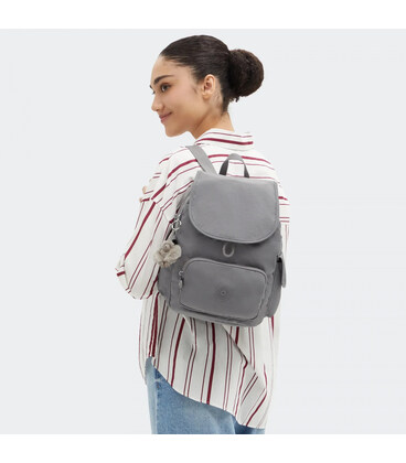 Рюкзак Kipling CITY PACK Mini Inviting Grey (8DH) K15635_8DH фото, картинка, изображение