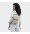 Рюкзак Kipling CITY ZIP MINI Sign Beige Emb (96A) KI469796A картинка, зображення, фото