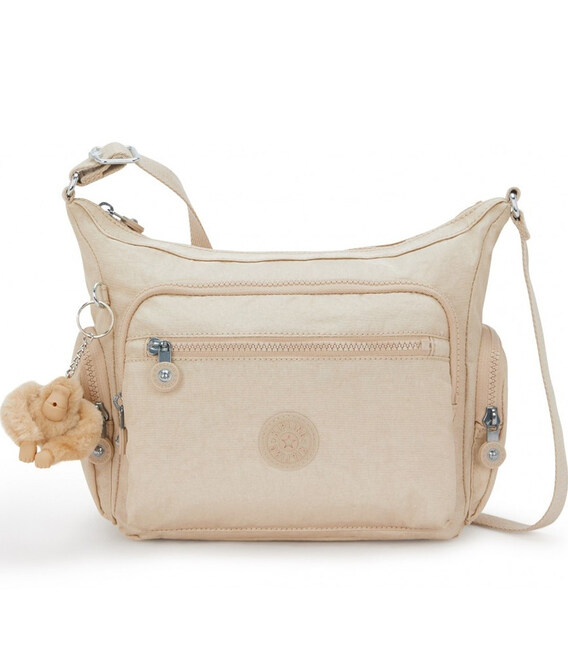 Женская сумка Kipling GABBIE Mini Sparkled Beige (5DV) KI2532_5DV фото, картинка, изображение