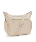 Жіноча сумка Kipling GABBIE S Sparkled Beige (5DV) KI2532_5DV картинка, зображення, фото