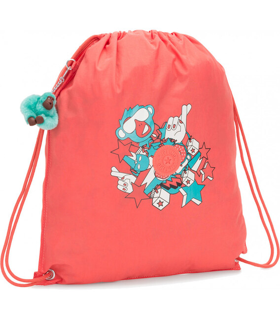 Рюкзак Kipling SUPERTABOO LIGHT Peachy Pink Fun (78Y) KI2840_78Y картинка, зображення, фото