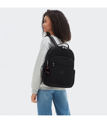 Рюкзак для ноутбука Kipling SEOUL LAP True Black (J99) KI4275J99 картинка, зображення, фото