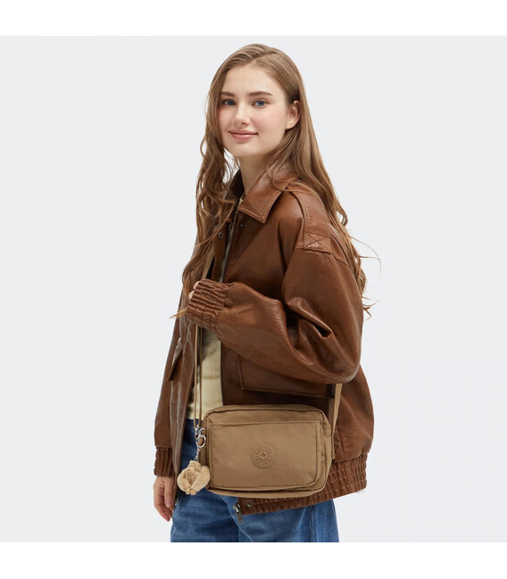 Сумка Kipling ABANU средняя M Early Tan (7CN) KI7076_7CN фото, картинка, изображение
