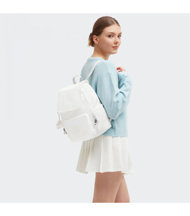 Рюкзак Kipling CITY ZIP S Pure Alabaster (6KH) KI35236KH картинка, зображення, фото