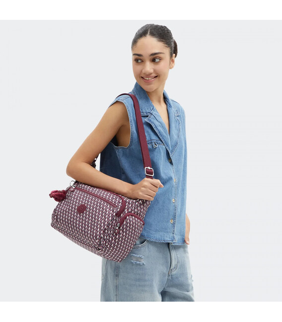 Жіноча сумка Kipling GABBIE 3Dk Wine (1PB) KI3186_1PB картинка, зображення, фото