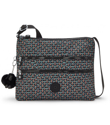 Жіноча сумка Kipling ALVAR Geo Feather (7FP) KI3066_7FP картинка, зображення, фото