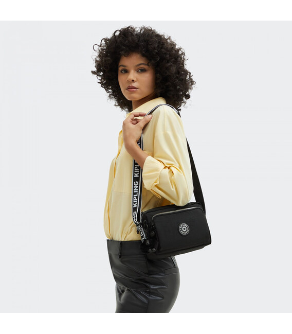 Сумочка Kipling ABANU Midi ZIP Glorious Silver (9SB) KI59869SB фото, картинка, изображение