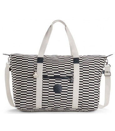 Женская сумка Kipling ART Maxi BEACH Striped Print (20L) K14783_20L фото, картинка, изображение