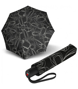 Парасолька Knirps A.200 Medium Duomatic Pure Black Kn95 7201 8780 картинка, зображення, фото