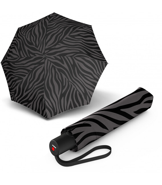 Зонт Knirps A.200 Medium Duomatic Zebra Black Kn95 7201 8788 фото, картинка, изображение
