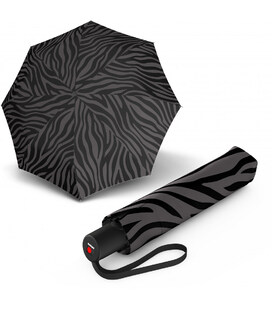 Парасолька Knirps A.200 Medium Duomatic Zebra Black Kn95 7201 8788 картинка, зображення, фото