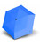 Парасолька Knirps X4U Ultra Light Slim Manual Neon Blue Kn95 6030 8803 картинка, зображення, фото