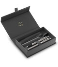 Набір ручок Parker IM Stainless Steel CT FP+BP (перова + кулькова + чохол) картинка, зображення, фото
