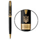 Ручка кулькова Parker SONNET UKRAINE Matte Black Lacquer GT BP Тризуб 84832_T001y картинка, зображення, фото