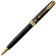 Ручка кулькова Parker SONNET UKRAINE Matte Black Lacquer GT BP Тризуб 84832_T001y картинка, зображення, фото