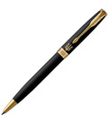 Ручка кулькова Parker SONNET UKRAINE Matte Black Lacquer GT BP Тризуб 84832_T001y картинка, зображення, фото