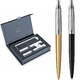 Набір ручок Parker JOTTER XL Matt Gold CT BP + Richmond Matt Black CT BP (2 кулькові ручки) картинка, зображення, фото