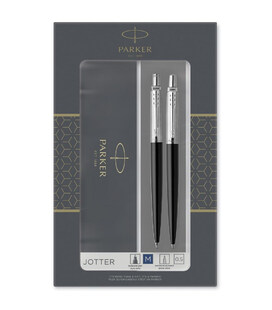Набір Parker JOTTER Bond Street Black CT BP+PCL (кулькова ручка + олівець) картинка, зображення, фото