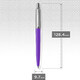 Ручка шариковая Parker JOTTER Originals Frosty Purple CT BP в Eco упаковке 15 932_2665e фото