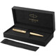 Ручка шариковая Parker SONNET SE Cisele Gold GT BP + черн.чехол 68 632 фото