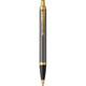 Ручка шариковая Parker IM Grey Lacquer GT BP блистер 21 136 фото