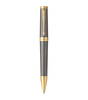 Ручка кулькова Parker INGENUITY Grey Lacquer GT BP 60 432 картинка, зображення, фото